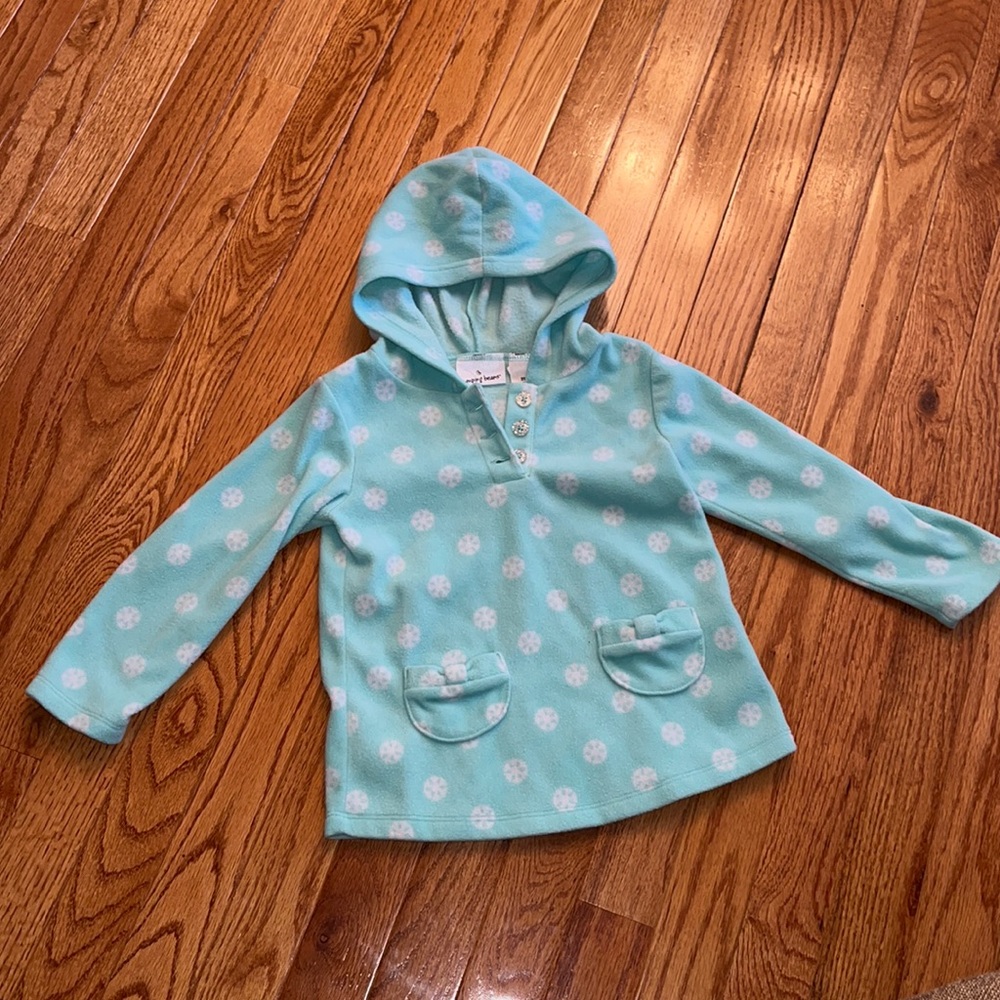 JUMPING BEANS 2T pull/over with hood